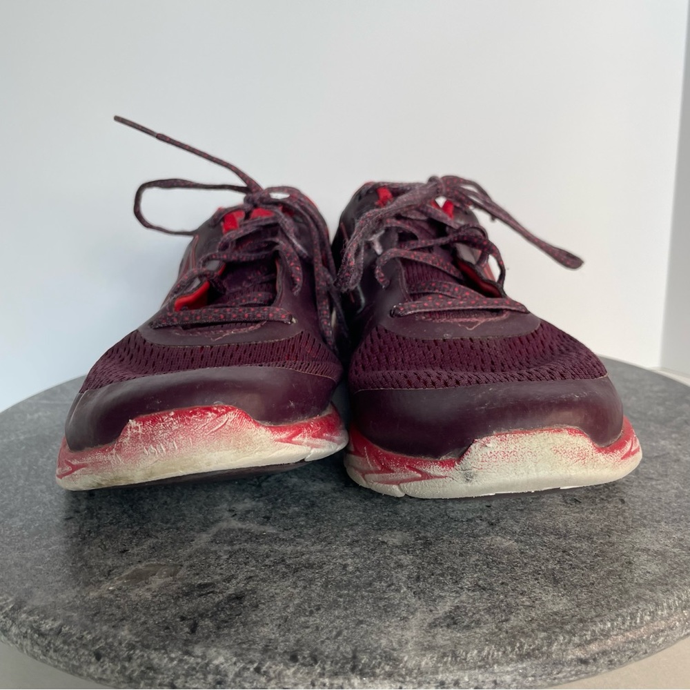 Vionic Women's Burgundy and Red Athletic Sneakers - Picture 3 of 9